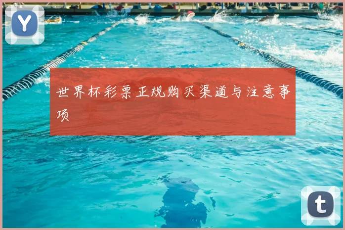世界杯彩票正规购买渠道与注意事项