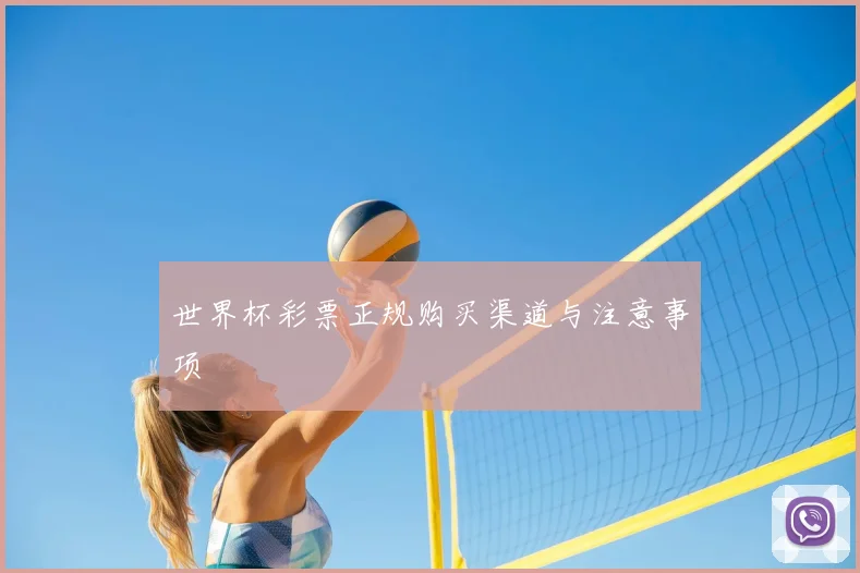 世界杯彩票正规购买渠道与注意事项